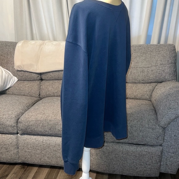 Fruit of the Loom Blue Medium Weight Soft Sweatshirt Size 2XL - Picture 2 of 5